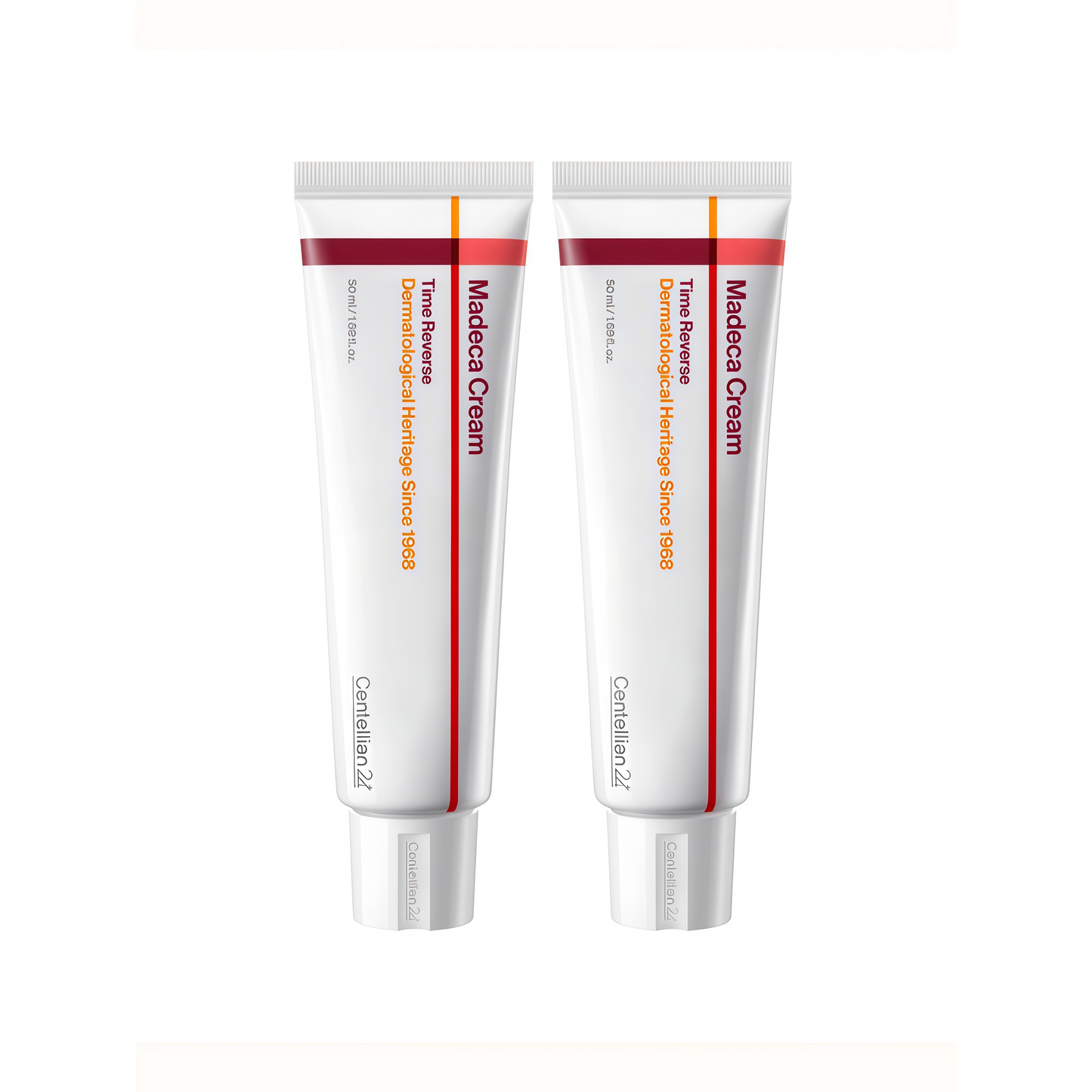 CENTELLIAN 24 Madeca Cream Time Reverse(1.69fl oz) - Advanced Fast-Absorbing & Nourishing, Hydrates, Firms & Reduces Wrinkles, Low Irritation, Korean Skin Care Centella Asiatica, Collagen