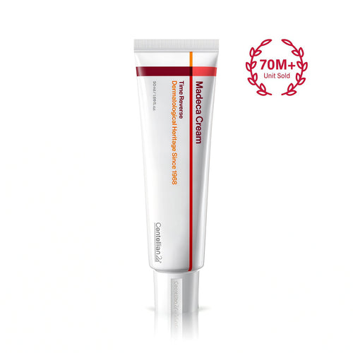 CENTELLIAN 24 Madeca Cream Time Reverse(1.69fl oz) - Advanced Fast-Absorbing & Nourishing, Hydrates, Firms & Reduces Wrinkles, Low Irritation, Korean Skin Care Centella Asiatica, Collagen